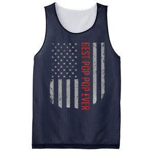 Best Pop Pop Ever American Flag Gifts For Fathers Day Gift Mesh Reversible Basketball Jersey Tank