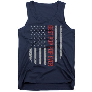 Best Pop Pop Ever American Flag Gifts For Fathers Day Gift Tank Top