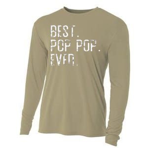 Best Pop Pop Ever Father’s Day Gift For Pop Pop Cooling Performance Long Sleeve Crew