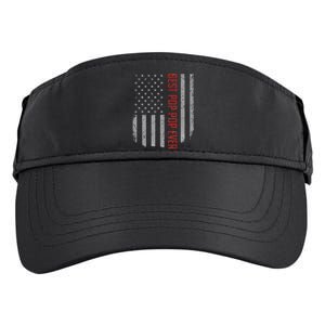 Best Pop Pop Ever American Flag Gifts For Fathers Day Adult Drive Performance Visor