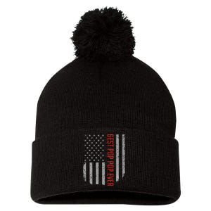 Best Pop Pop Ever American Flag Gifts For Fathers Day Pom Pom 12in Knit Beanie