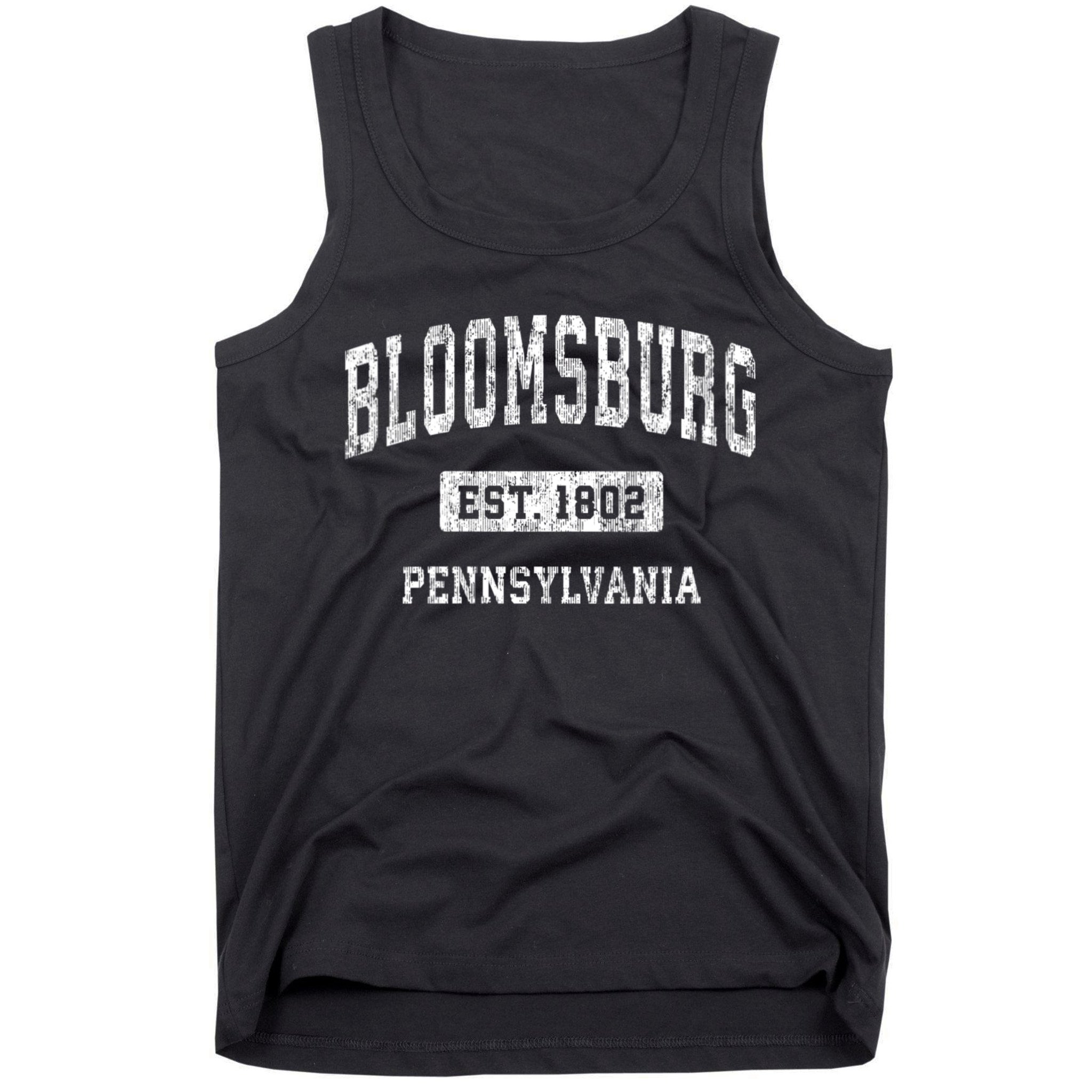 Bloomsburg Pennsylvania Pa Vintage Sports Tank Top