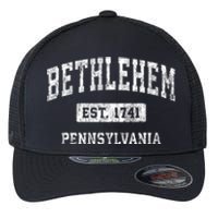 Bethlehem Pennsylvania Pa Vintage Established Sports Flexfit Unipanel Trucker Cap