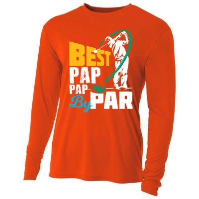 Best Pap Pap By Par Gift For The Golf Playing Dad Gift Cooling Performance Long Sleeve Crew