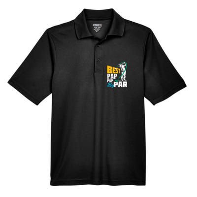 Best Pap Pap By Par Gift For The Golf Playing Dad Gift Men's Origin Performance Pique Polo