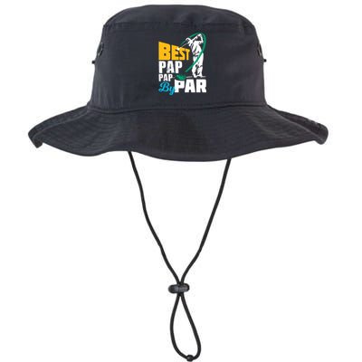 Best Pap Pap By Par Gift For The Golf Playing Dad Gift Legacy Cool Fit Booney Bucket Hat