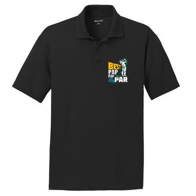 Best Pap Pap By Par Gift For The Golf Playing Dad Gift PosiCharge RacerMesh Polo