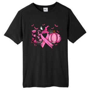 Boo Pumpkin Pink Ribbon Witch Breast Cancer Ghost Halloween Tall Fusion ChromaSoft Performance T-Shirt