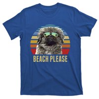 Beach Please Pekingese Dog Funny Summer Gift T-Shirt