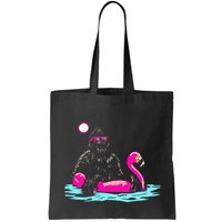 Bigfoot Pool Party Flamingo Funny Sasquatch Pink Float Bag