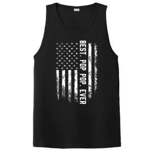 Best Pop Pop Ever American Flag Gift For Men Father's Day PosiCharge Competitor Tank