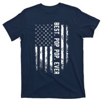 Best Pop Pop Ever American Flag Gift For Men Father's Day T-Shirt