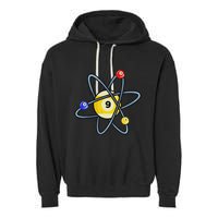 Billiard Pool Player 9 Ball Garment-Dyed Fleece Hoodie