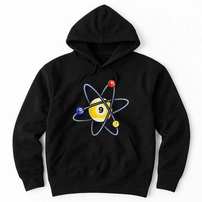 Billiard Pool Player 9 Ball Hoodie