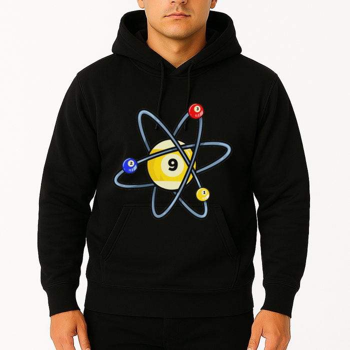 Billiard Pool Player 9 Ball Hoodie