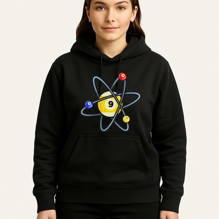 Billiard Pool Player 9 Ball Hoodie