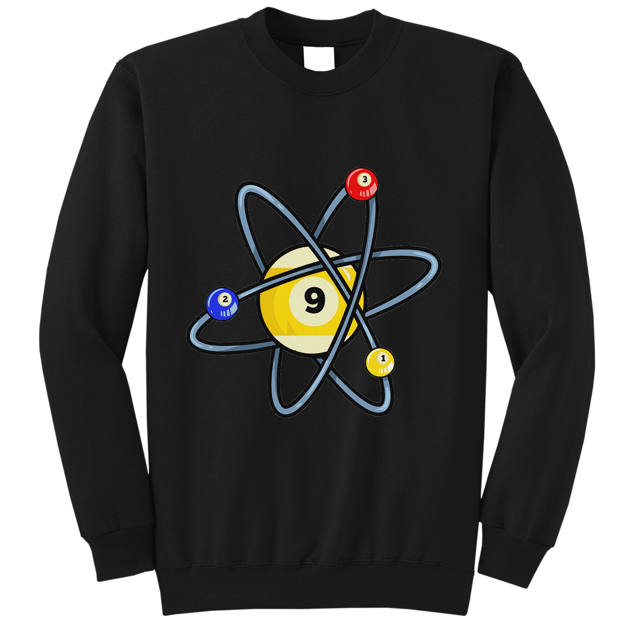 Billiard Pool Player 9 Ball Sweatshirt