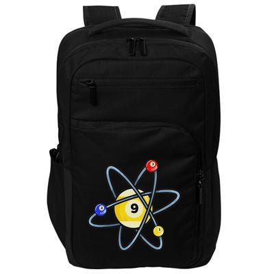 Billiard Pool Player 9 Ball Impact Tech Backpack