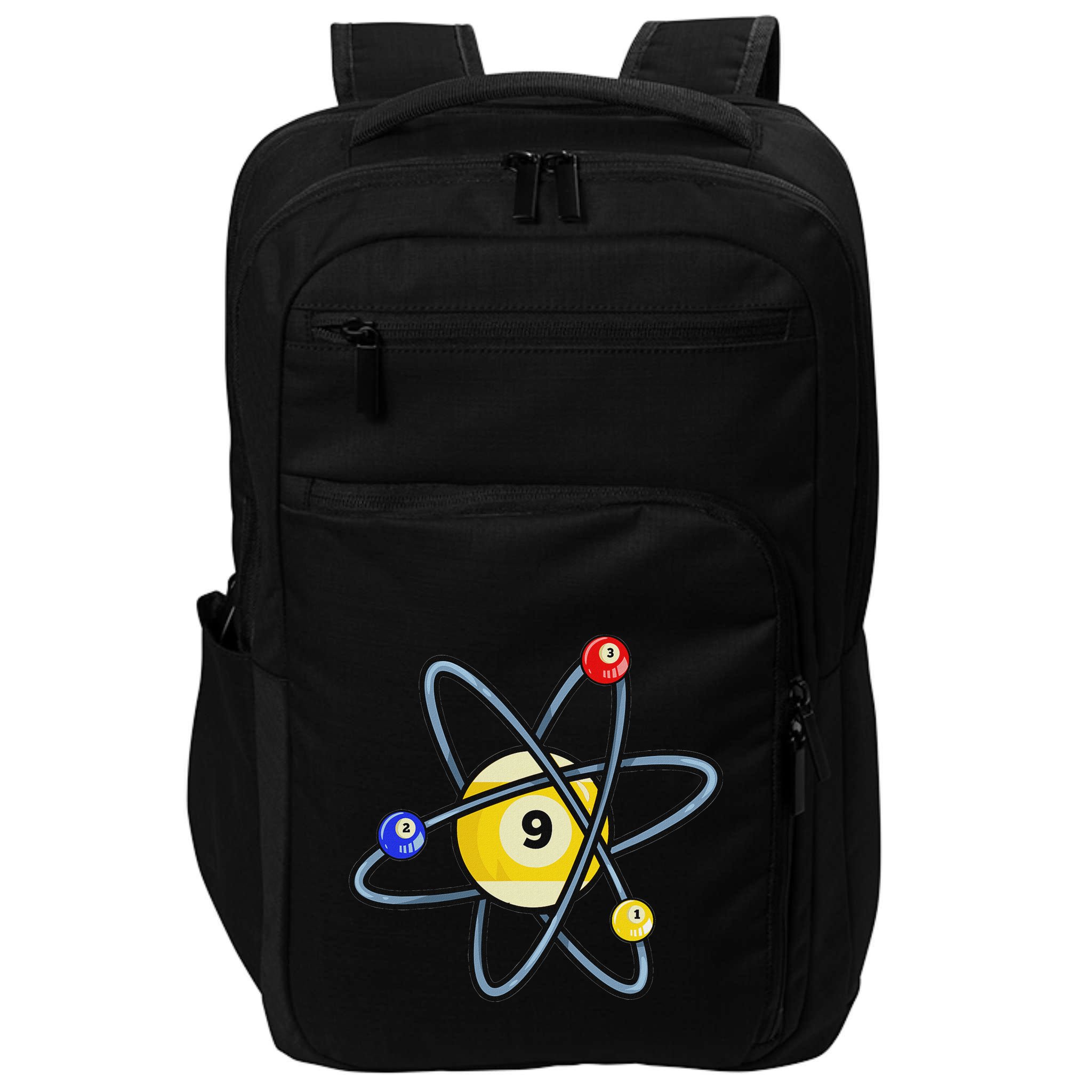 Billiard Pool Player 9 Ball Impact Tech Backpack