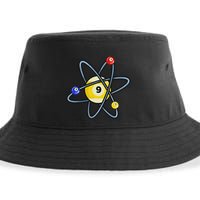 Billiard Pool Player 9 Ball Sustainable Bucket Hat