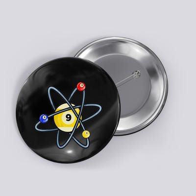 Billiard Pool Player 9 Ball Button