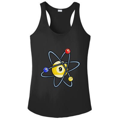 Billiard Pool Player 9 Ball Ladies PosiCharge Competitor Racerback Tank