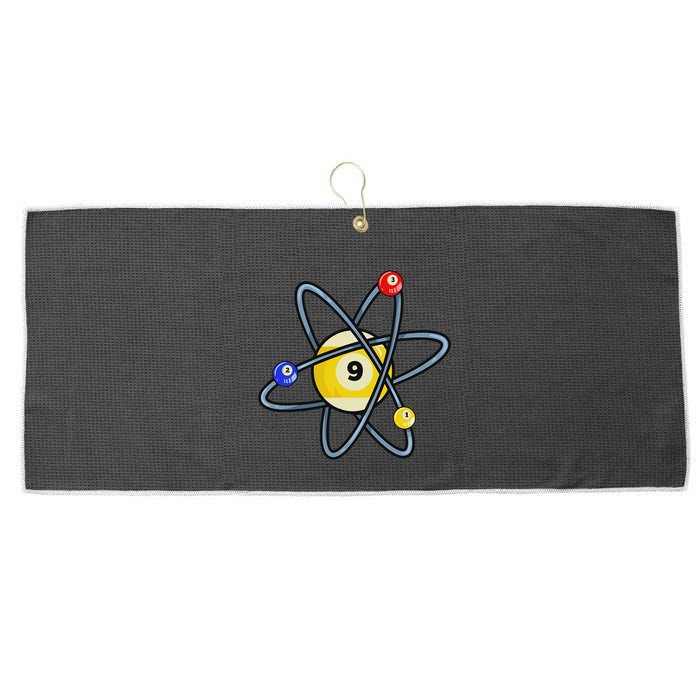 Billiard Pool Player 9 Ball Large Microfiber Waffle Golf Towel