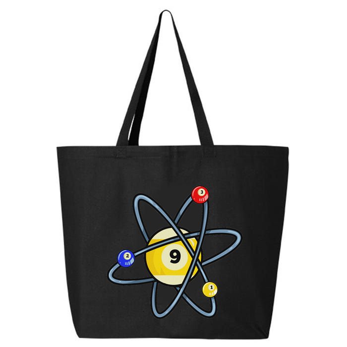 Billiard Pool Player 9 Ball 25L Jumbo Tote