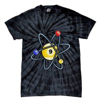 Billiard Pool Player 9 Ball Tie-Dye T-Shirt