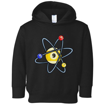 Billiard Pool Player 9 Ball Toddler Hoodie