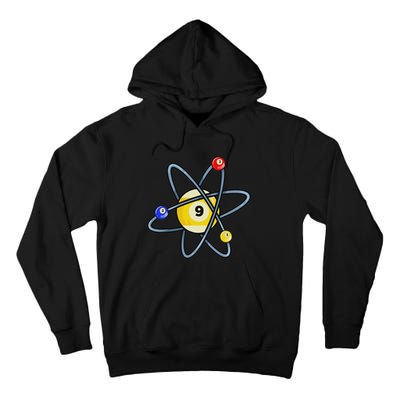 Billiard Pool Player 9 Ball Tall Hoodie