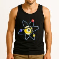 Billiard Pool Player 9 Ball Tank Top