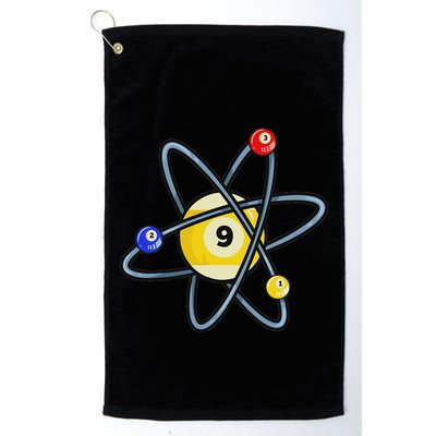 Billiard Pool Player 9 Ball Golf Towel
