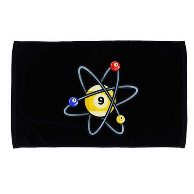 Billiard Pool Player 9 Ball Microfiber Hand Towel