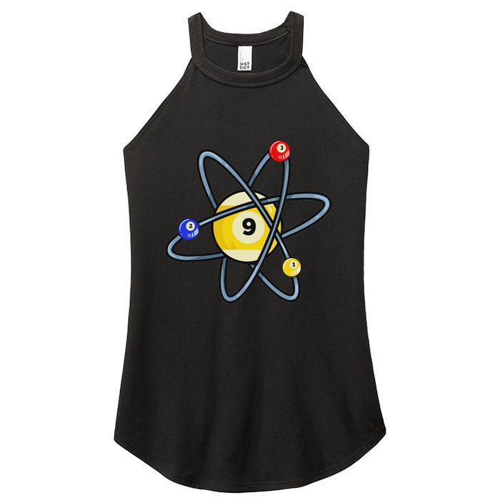Billiard Pool Player 9 Ball Women's Perfect Tri Rocker Tank