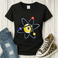 Billiard Pool Player 9 Ball Womens T-Shirt