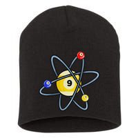 Billiard Pool Player 9 Ball Short Acrylic Beanie