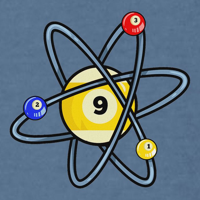 Billiard Pool Player 9 Ball Garment-Dyed Sweatshirt