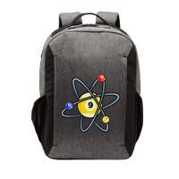 Billiard Pool Player 9 Ball Vector Backpack