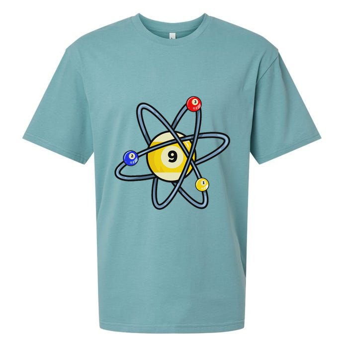 Billiard Pool Player 9 Ball Sueded Cloud Jersey T-Shirt