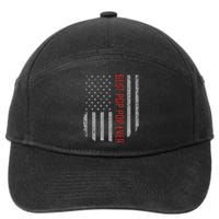 Best Pop Pop Ever American Flag 7-Panel Snapback Hat