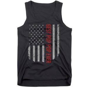 Best Pop Pop Ever American Flag Tank Top