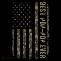 Best Pop Pop Ever Camouflage American Flag FatherS Day Mesh Reversible Basketball Jersey Tank