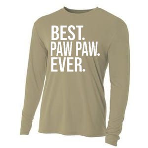 Best Paw Paw Ever Trending Fathers Day Birthday Christmas Grandpa Gift Birthday Cooling Performance Long Sleeve Crew