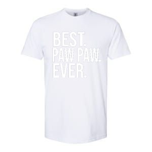 Best Paw Paw Ever Trending Fathers Day Birthday Christmas Grandpa Gift Birthday Softstyle CVC T-Shirt