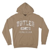 Butler Pennsylvania Pa Vintage Established Hoodie