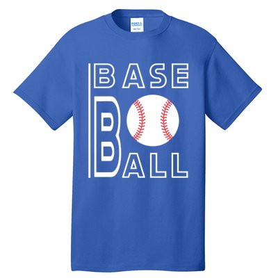 Baseball Player Practice Game Gift Idea Sports Fan Funny Gift Tall T-Shirt