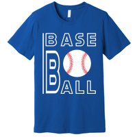 Baseball Player Practice Game Gift Idea Sports Fan Funny Gift Premium T-Shirt