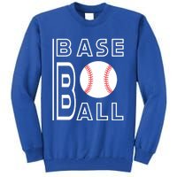 Baseball Player Practice Game Gift Idea Sports Fan Funny Gift Tall Sweatshirt