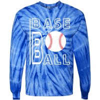 Baseball Player Practice Game Gift Idea Sports Fan Funny Gift Tie-Dye Long Sleeve Shirt